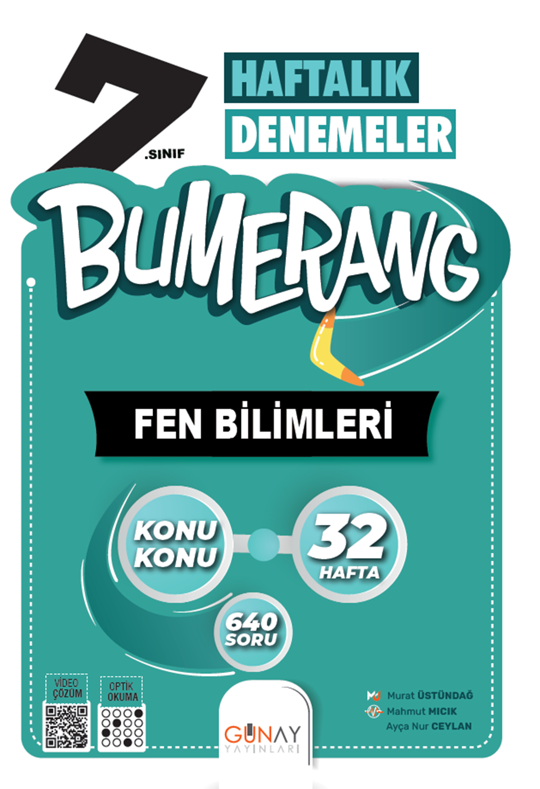 Bumerang 32 Haftalık Fen Bilimleri Denemeleri 7. Sınıf