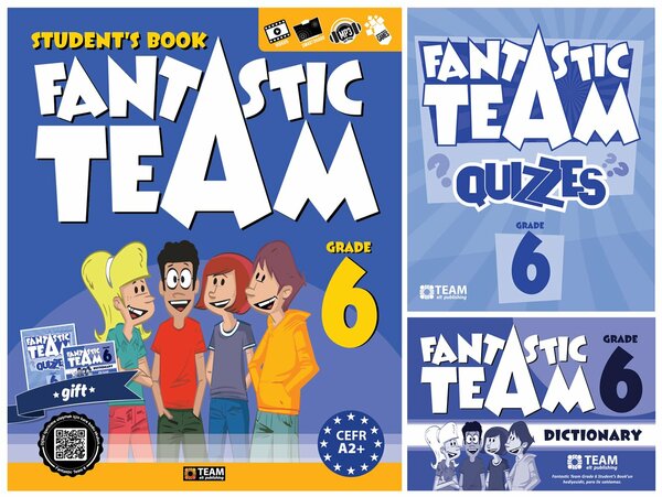 Fantastic Team Grade 6 Student's Book (+Dictionary+Quizzes)